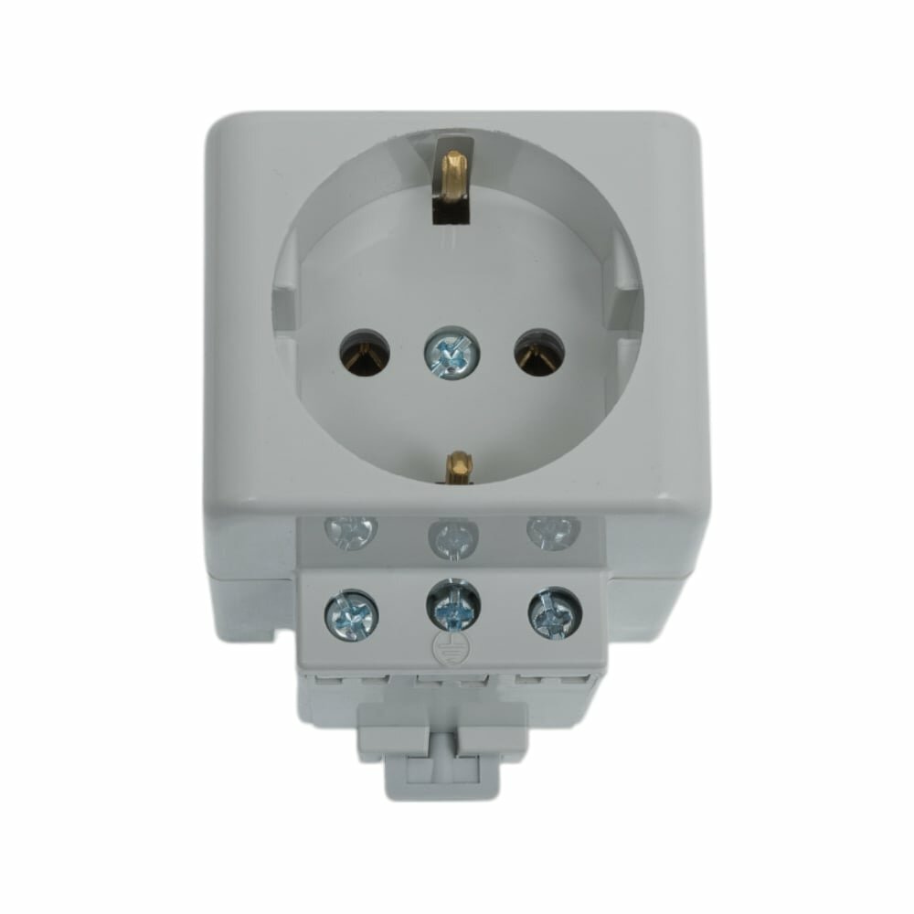 Розетка BYLECTRICA РР16-9122 серый