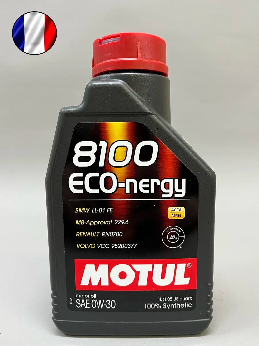 Синтетическое моторное масло Motul 8100 ECO-nergy 0w-30 (1L) 113553