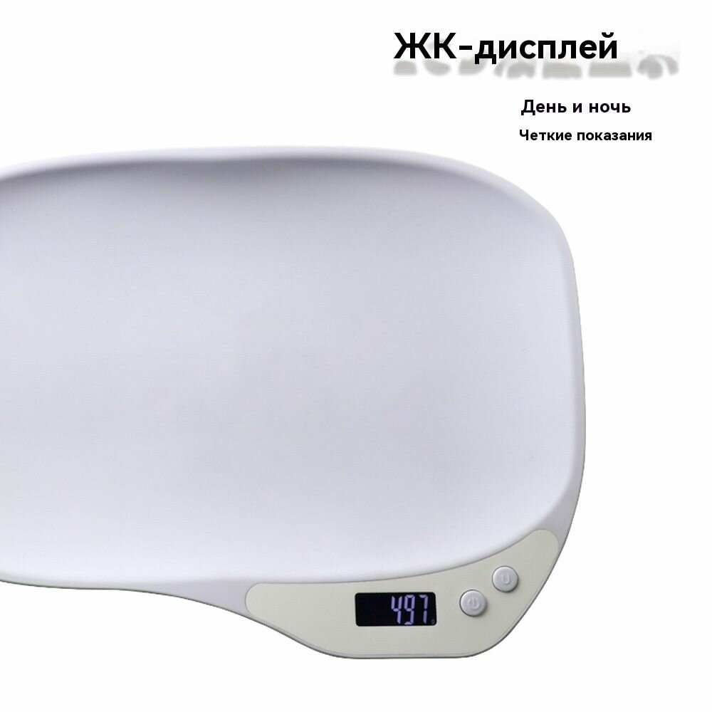 Весы для животных ЖК-дисплей подсветка 15 кг диапазон 1-150 кг