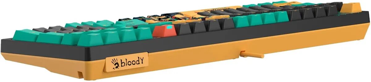 Клавиатура A4Tech Bloody AT98 Proxy Boom механическая бежевый/красный USB for gamer LED (AT98) — фото 1