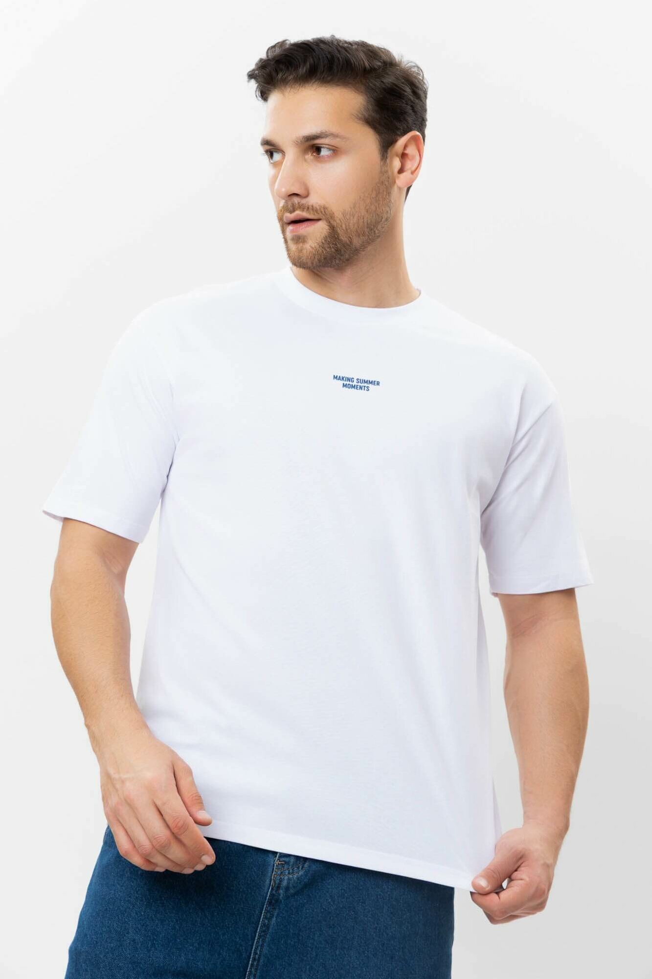 Футболка спортивная TERRA PRO, размер 2XL, white
