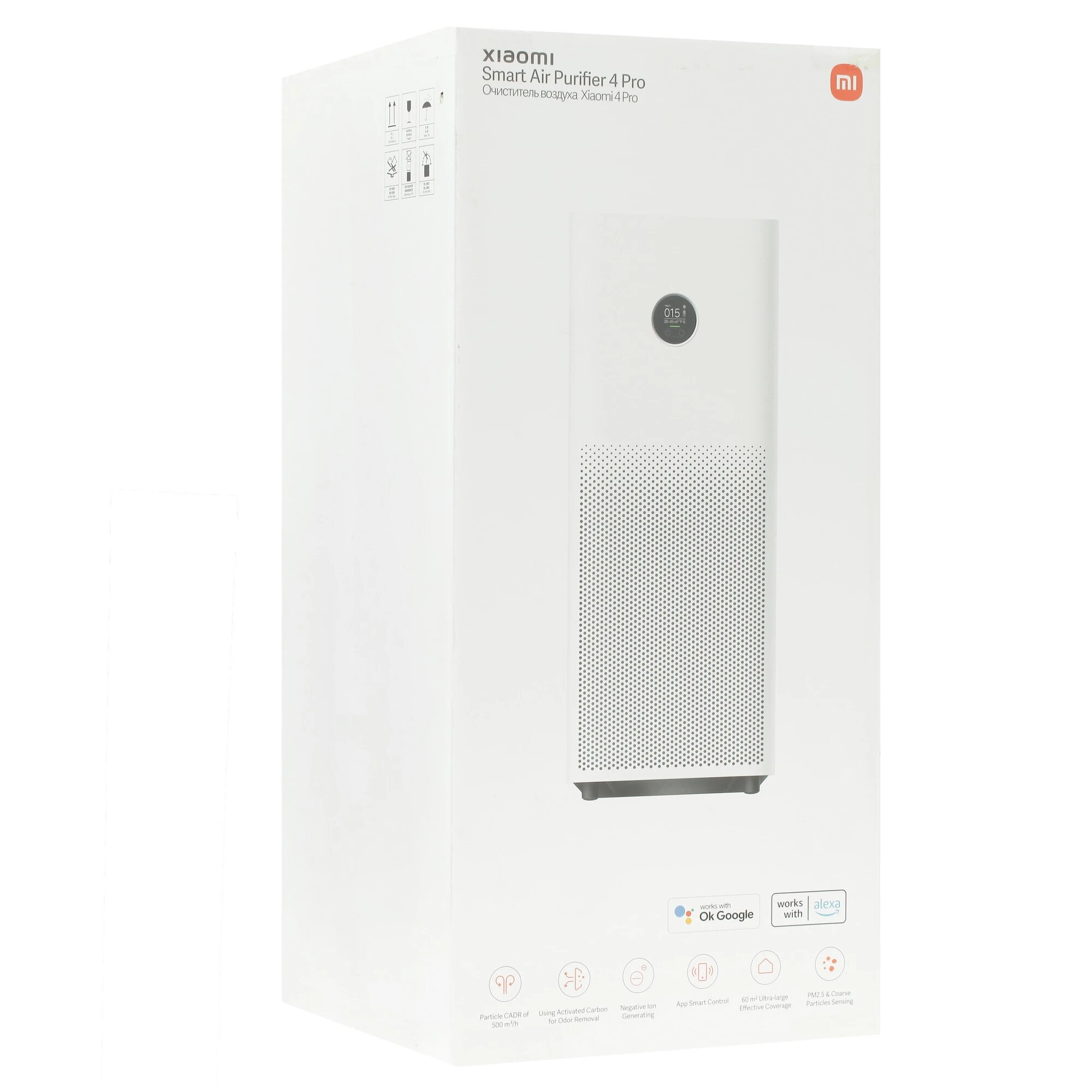 Очиститель воздуха Xiaomi Smart Air Purifier 4 Pro белый