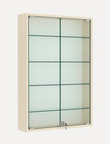 Изображение товара Витрина настенная №2-1А высокая, Крем Вайс