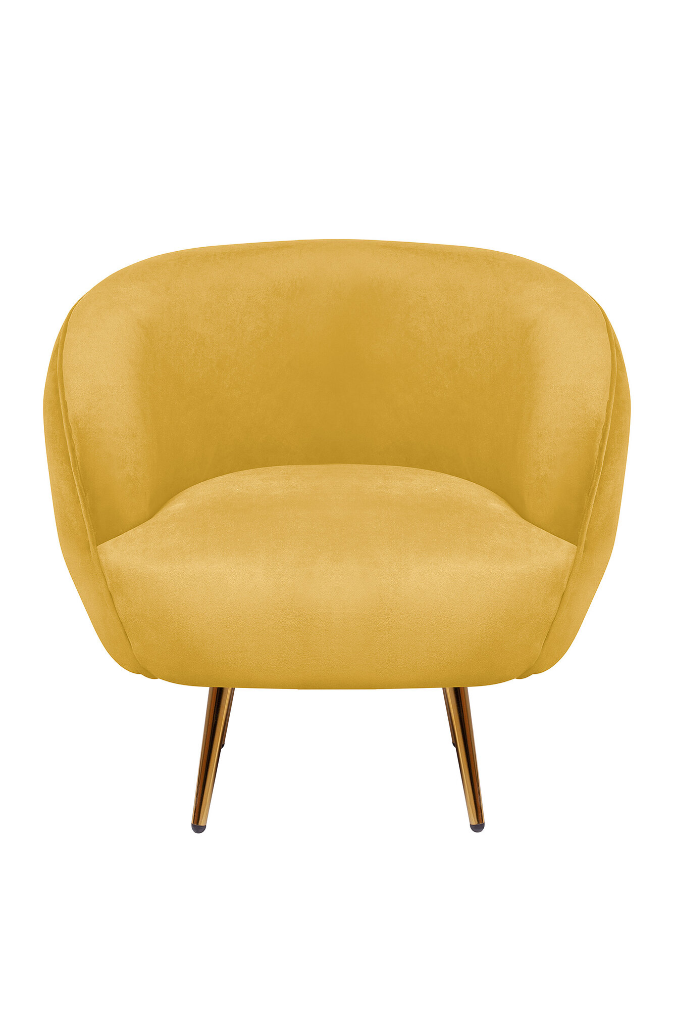 Кресло Mak-interior Benee yellow — фото 1