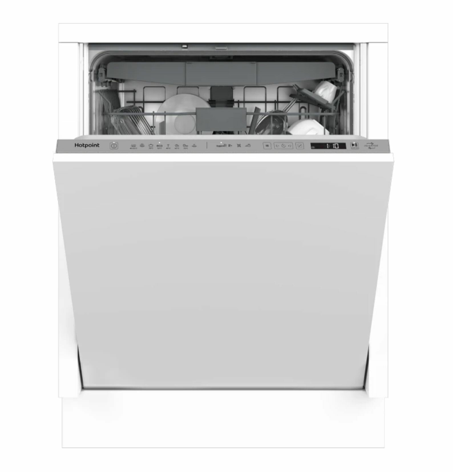 Встраиваемая посудомоечная машина HOTPOINT 60CM HI 5D84 DW, 869894500040, серый