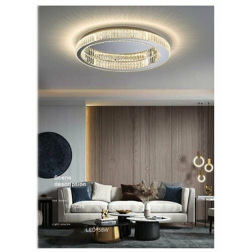 фото Люстра потолочная, люстра хрустальная потолочная tk lighting