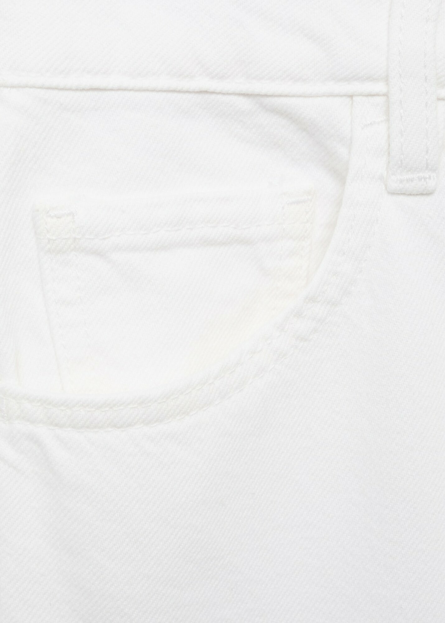 Джинсы MANGO Outlet DANILA, размер 44 EU, белый — фото 1