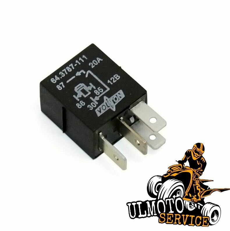 Реле 4-контактное 12V 20A VOLTON (9010-150350) для CFMOTO CF500, X5, X6, X8, Z6, Z8