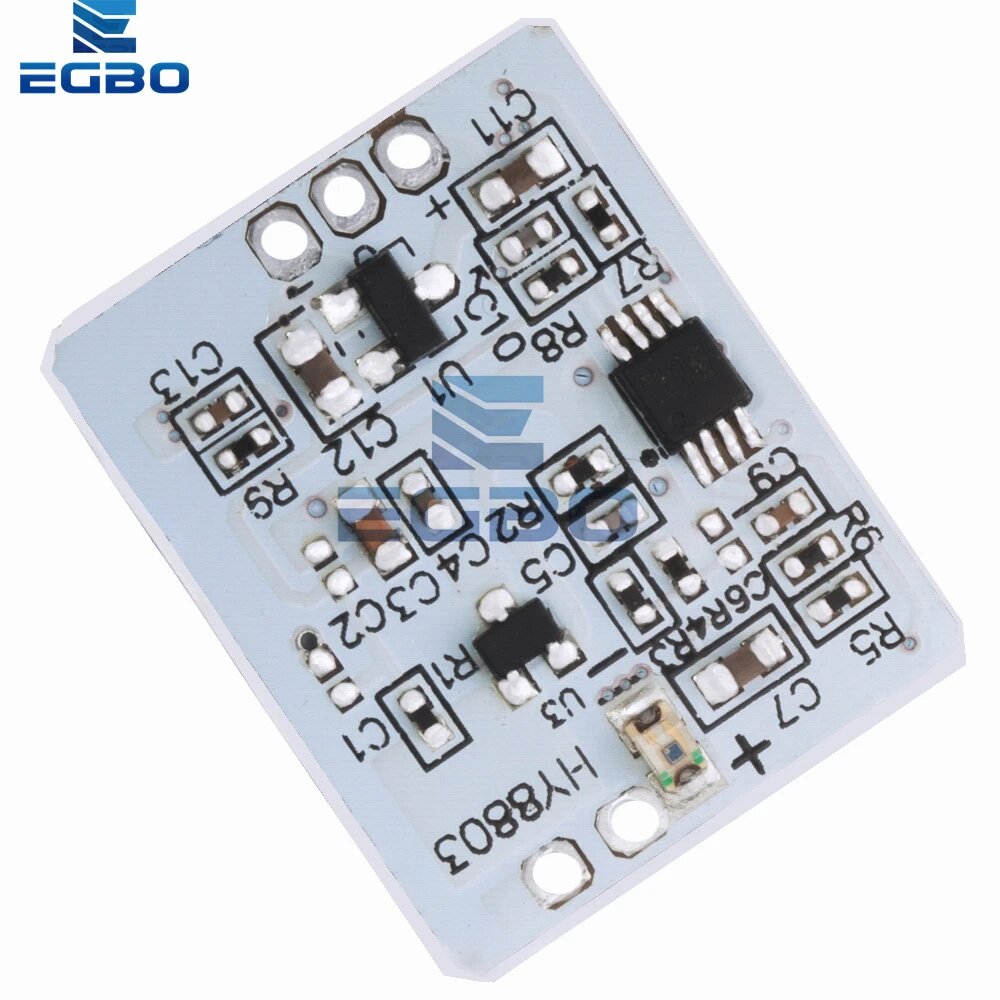 1 ~ 5 шт. EGBO 3,9G модуль радарного датчика 5 В-12 В светодиодная лампа специальный интеллектуальный датчик 30 с датчик контроллера, 1pcs — фото 1