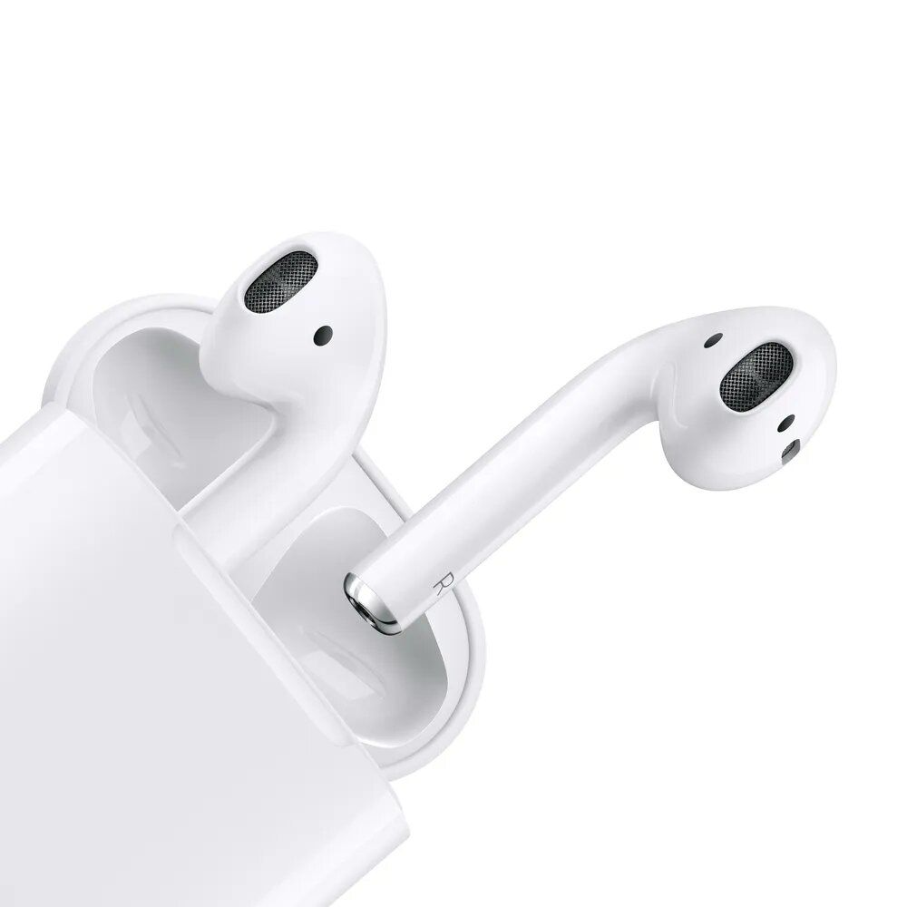 Беспроводные Наушники A.Pods 2 Generation , беспроводные, Bluetooth , Микрафон, Hi-tech, белые — фото 1