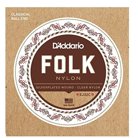 Струны для фолк гитары DAddario EJ32C