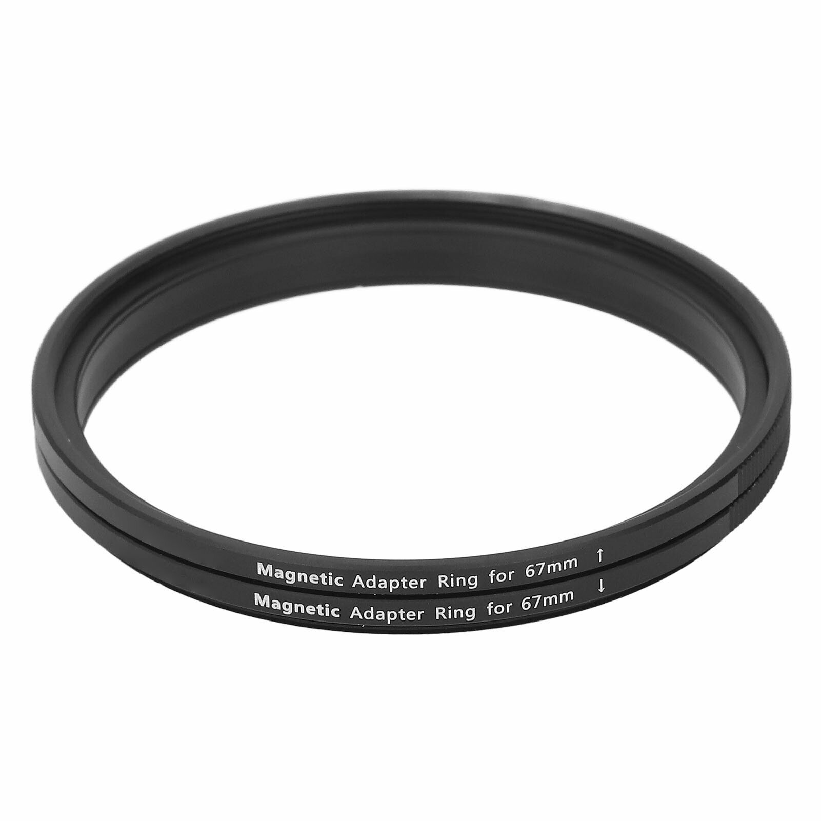 Filter Adapter Ring 67‑67mm Aluminum Alloy Thread To Magnetic for Accessory