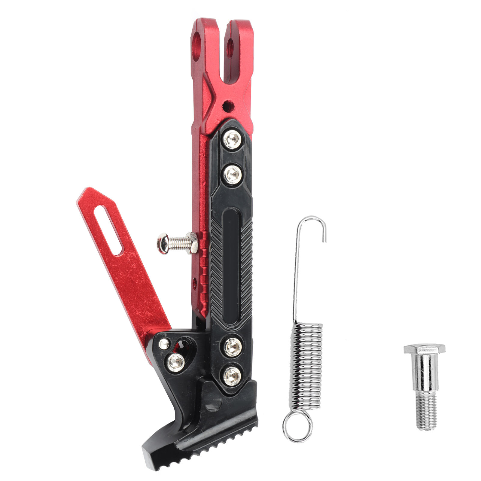 Рама мотоцикла Horizon Bracket из алюминиевого сплава регулируемые боковые подножки B0503 (красные)