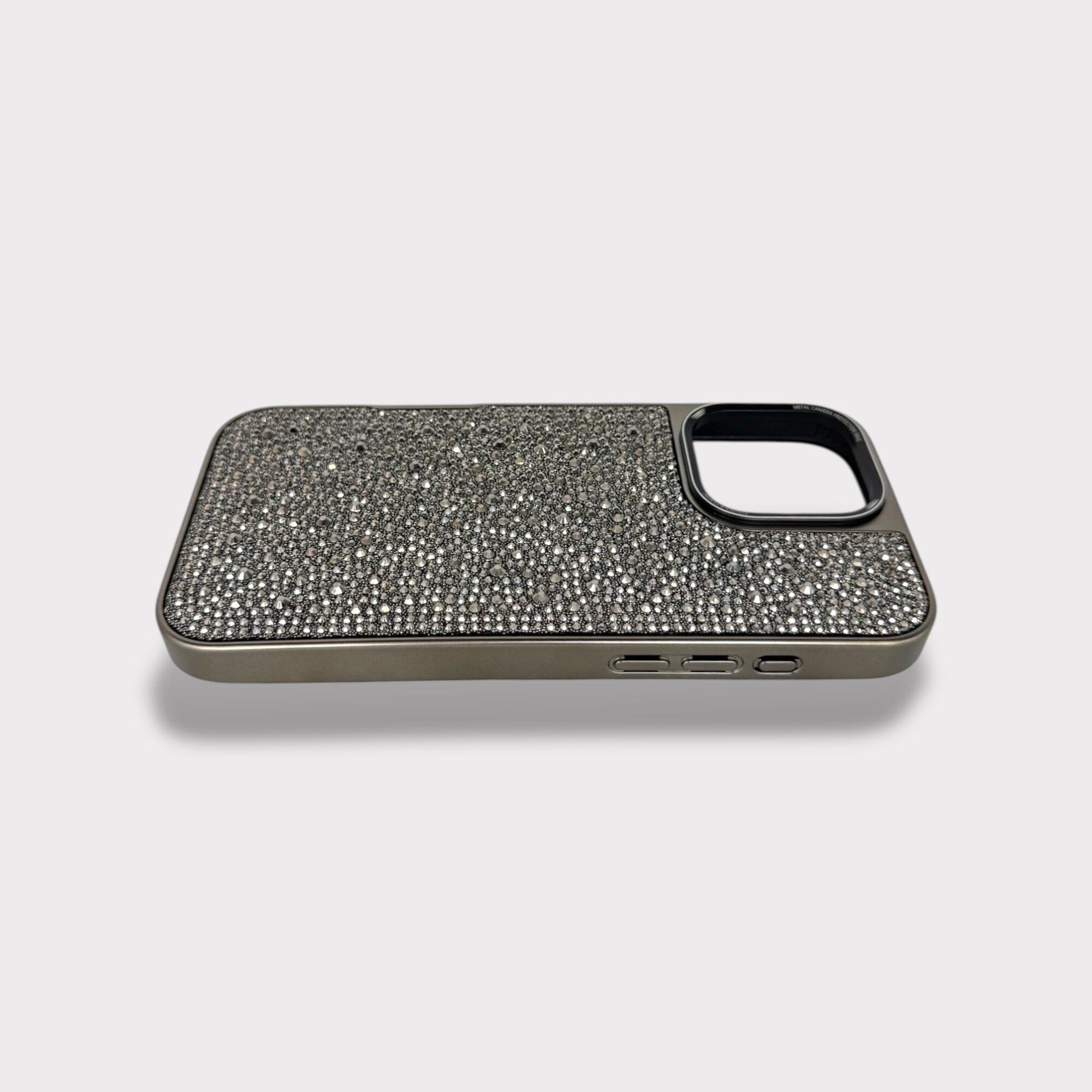 Чехол оригинал Puloka Swarovski, для iPhone 16 Pro Max, бархат внутри — фото 1