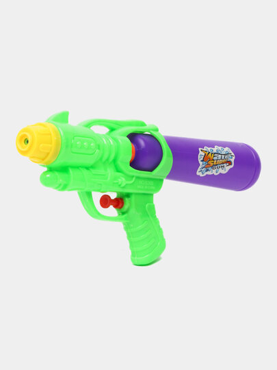 Игрушечный водяной пистолет Water Gun, длина 25см, цвет зеленое яблоко — фото 1