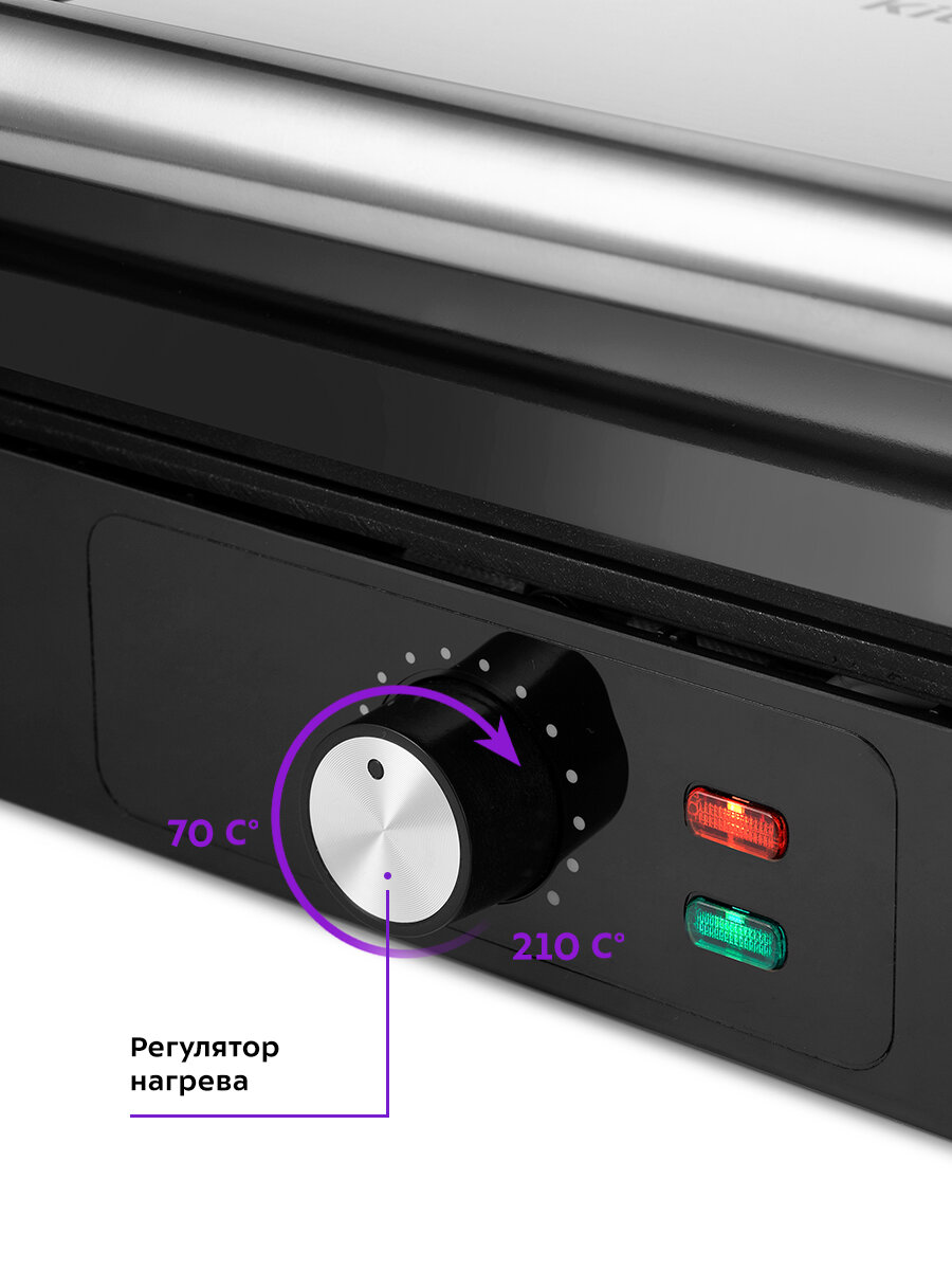 Электрогриль Kitfort КТ-3633 — фото 1