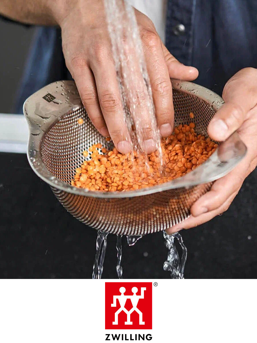 Дуршлаг 16 см ZWILLING Table нержавеющая сталь серебристый