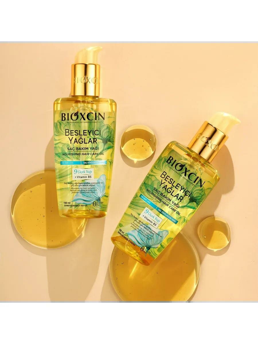 Масло для волос Bioxcin "Nourishing Oils", против выпадения, термозащита, 150 мл