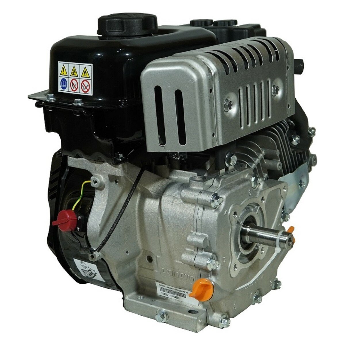 Бензиновый двигатель LONCIN LC170FA (A type) D20 7,0 л. с. (вал 20 мм) лодочная серия — фото 1