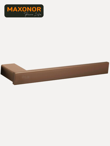 Изображение товара Держатель для полотенец в ванную Maxonor Pure Life ALMA PL1809-16 бронза глянцевая Нержавеющая сталь