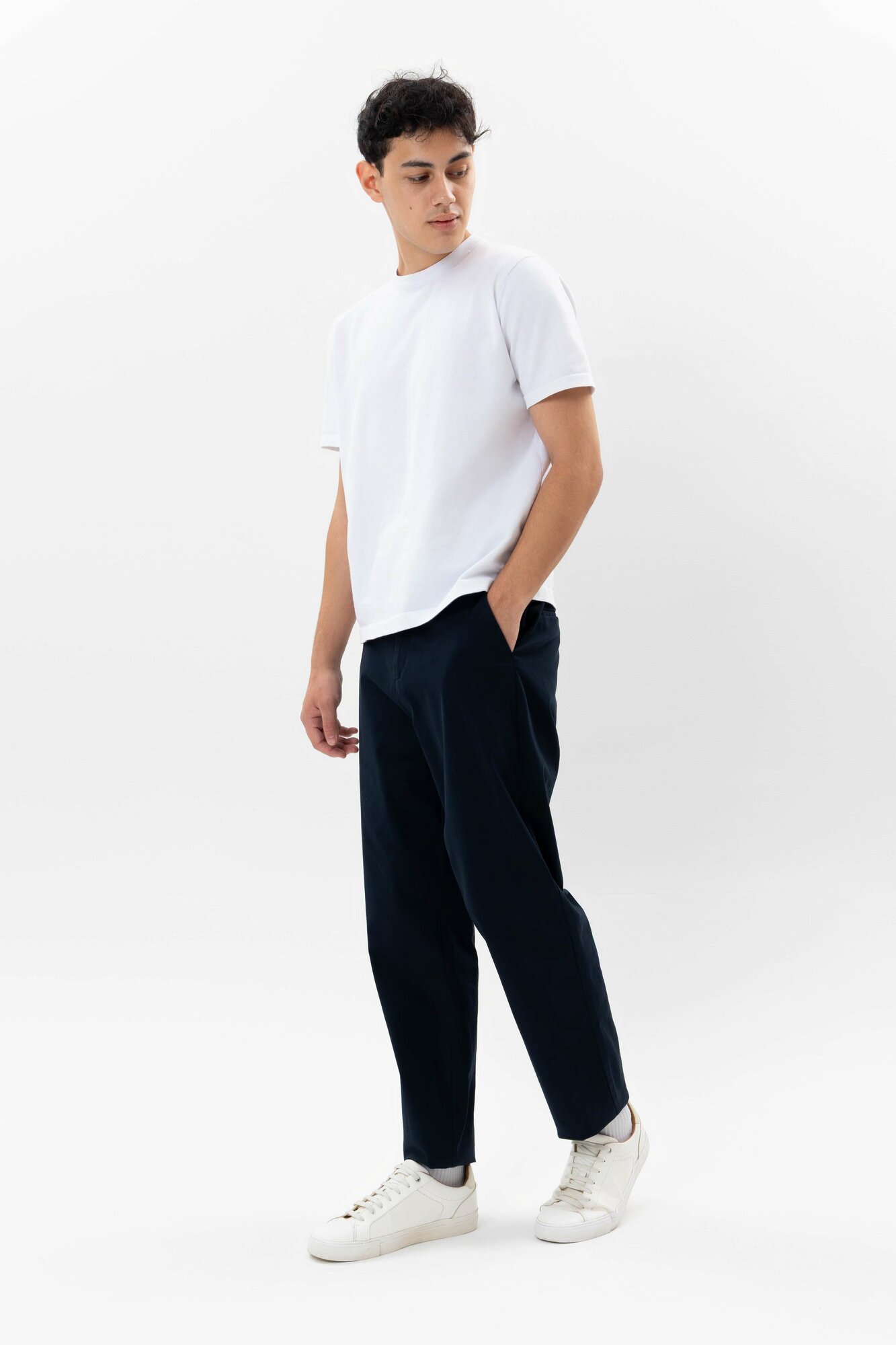 Брюки классические TERRA PRO TERRA PRO, размер 34, navy — фото 1