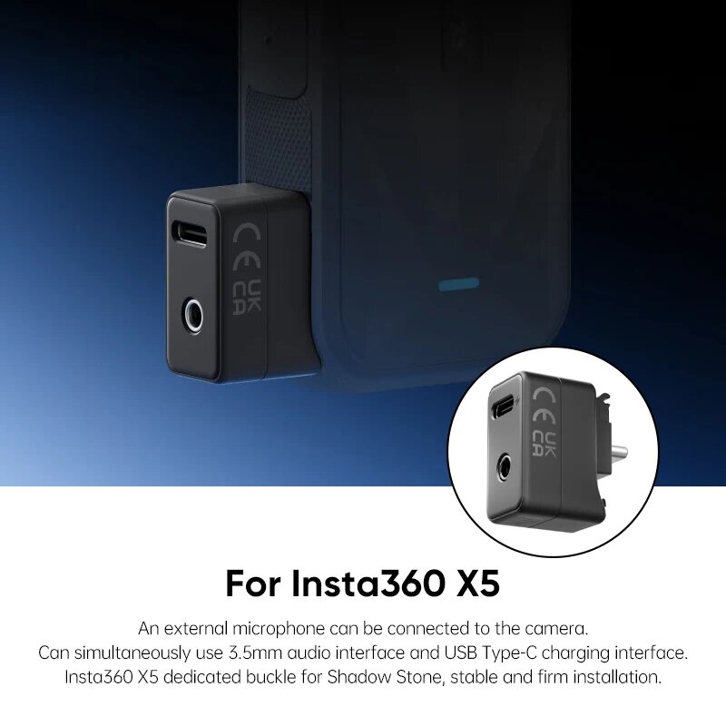 Адаптер для микрофона Insta360 X5