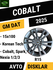 Диски COBALT GM DAT 2025, Korean tech, R15x100, Cobalt, Spark, Nexia, диски для ...