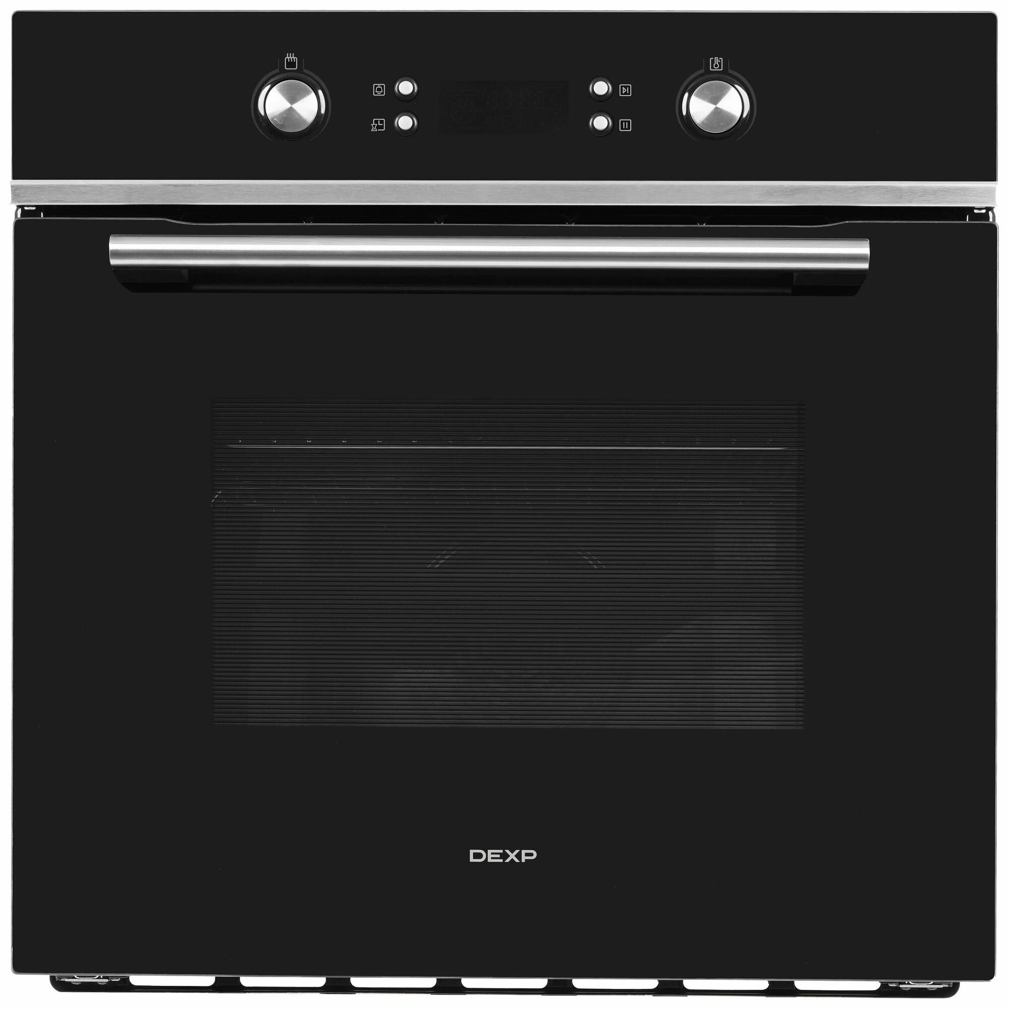 Духовой шкаф DEXP 1M70GDB, встраиваемый, электрический, чёрный, 70л