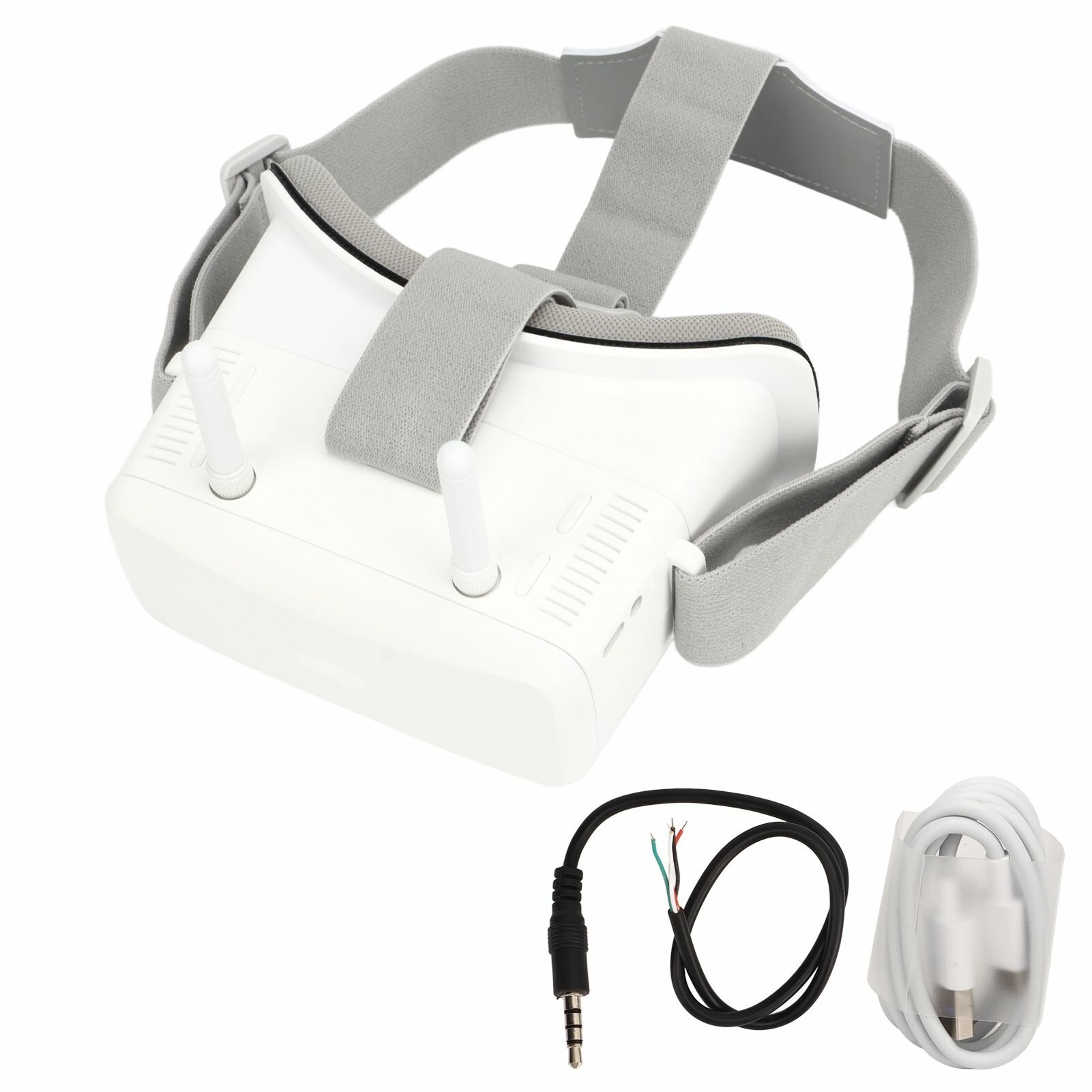 VR100 Регулировка фокуса FPV-очки с 58G 40-канальным приемником 30-дюймовый экран для гоночного дрона Micro Whoop