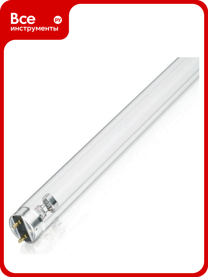 Безозоновая УФ-лампа LEDVANCE T8 G13 TIBERA UVC 36W G13 4058075499287