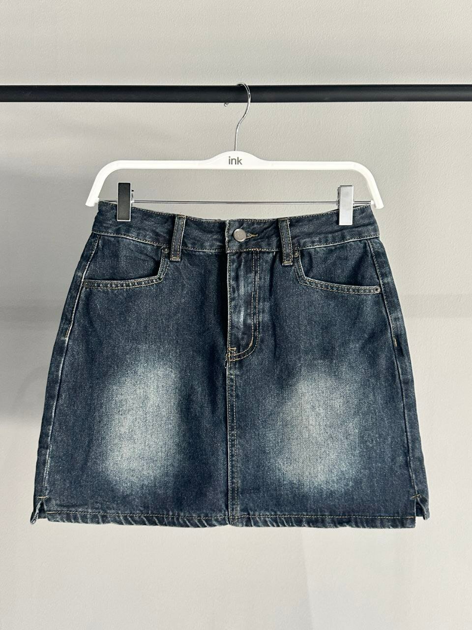 Юбка Чёрный, тёмно-синий