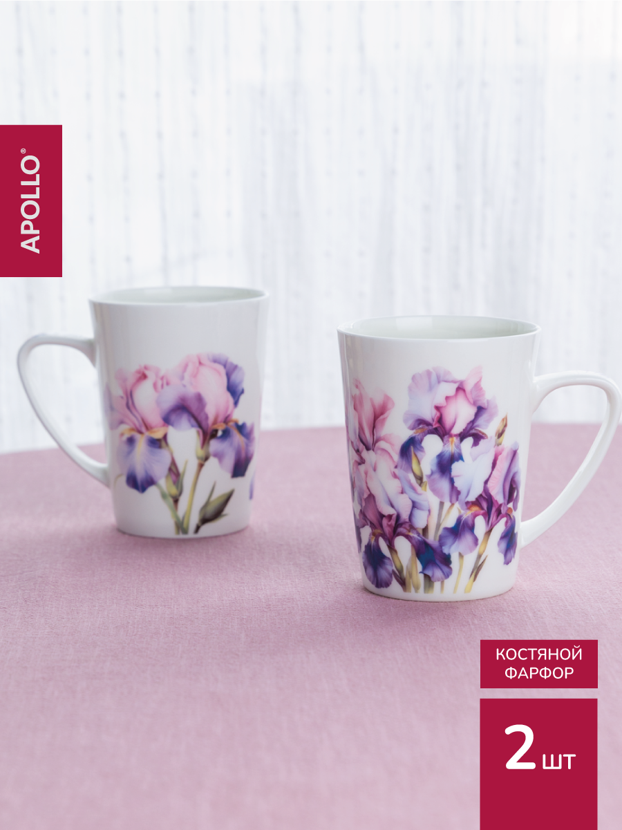 Набор кружек Apollo объем 400 мл 2 предмета костяной фарфор