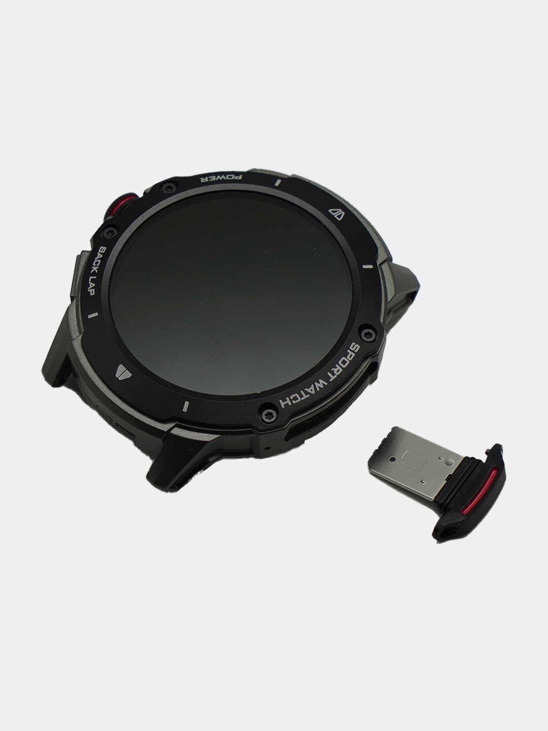 Смарт-часы GS Wear G15Pro, с камерой 5 Мп, Bluetooth, AMOLED, 1.43", 780mAh, Black