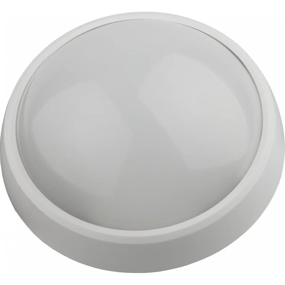 ЭРА SPB-1-08 W Светодиод. св-к IP54 8Вт 4000К 640лм круг 180x75 БЕЛ 24/288 Б0017326