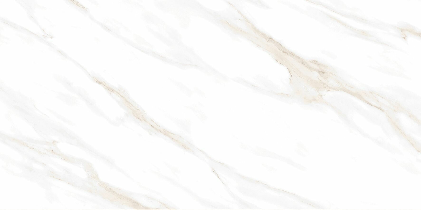 Плитка из керамогранита Ceradim Керамогранит Calacatta Clarity Gold белый мат 60x120 84 мм (цена за 1.44 м2)