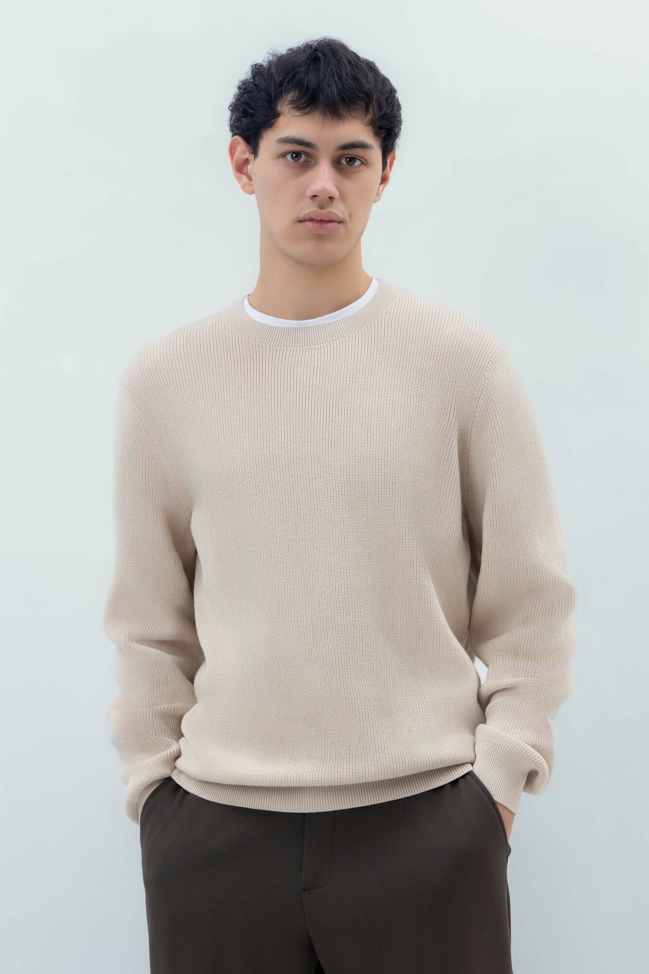 Джемпер TERRA PRO, размер L, whisper white