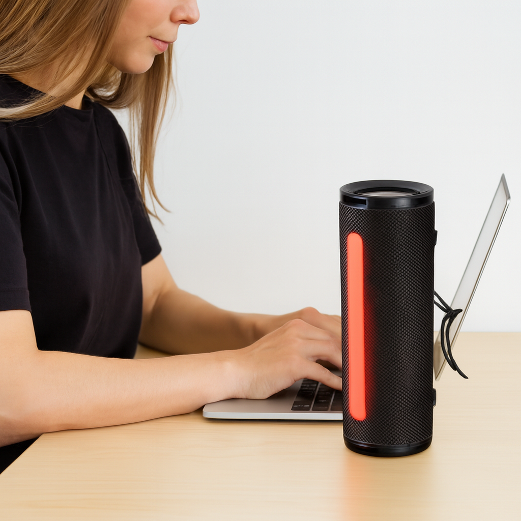 Колонка Borofone "BR31", беспроводная, с FM-радио, 12В, черный