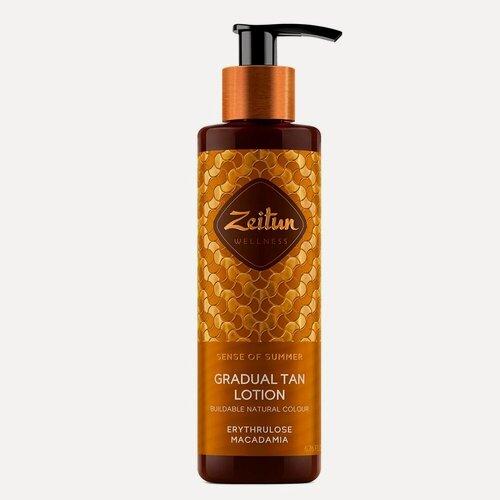 Изображение товара Лосьон-автозагар постепенного действия ZEITUN "Ритуал Солнца" 200 мл