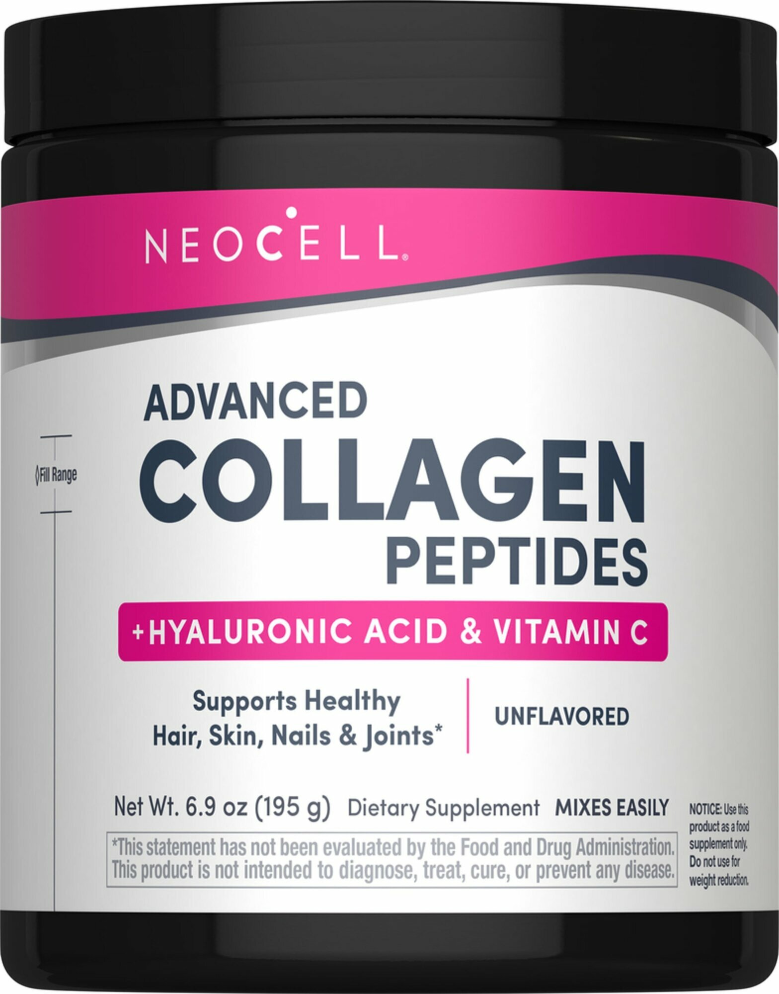 Advanced Collagen Peptides Neocell 195g — поддержка кожи, волос, ногтей и суставов изнутри