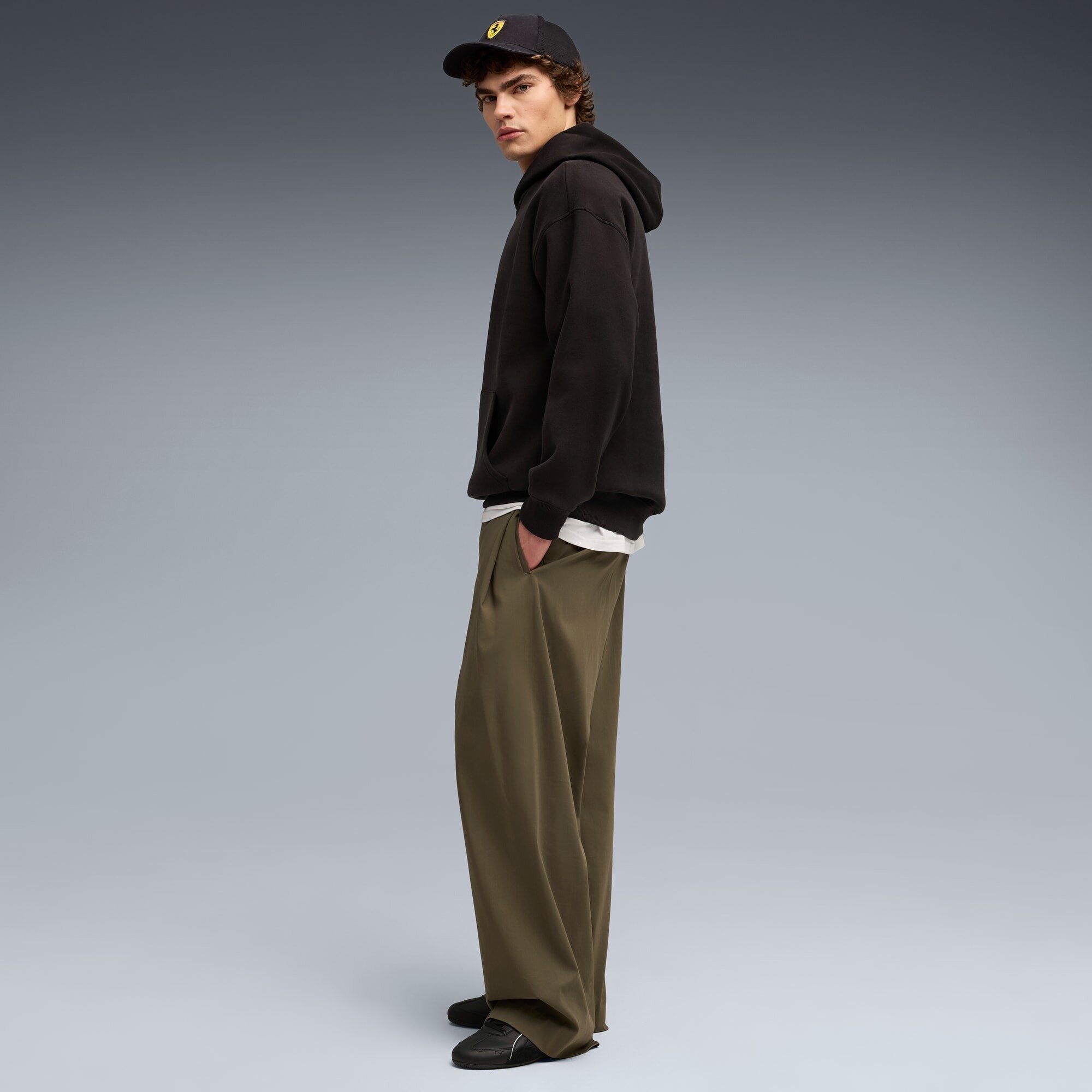 Худи PUMA Ferrari Sportswear Shield, размер XL, , черный — фото 1