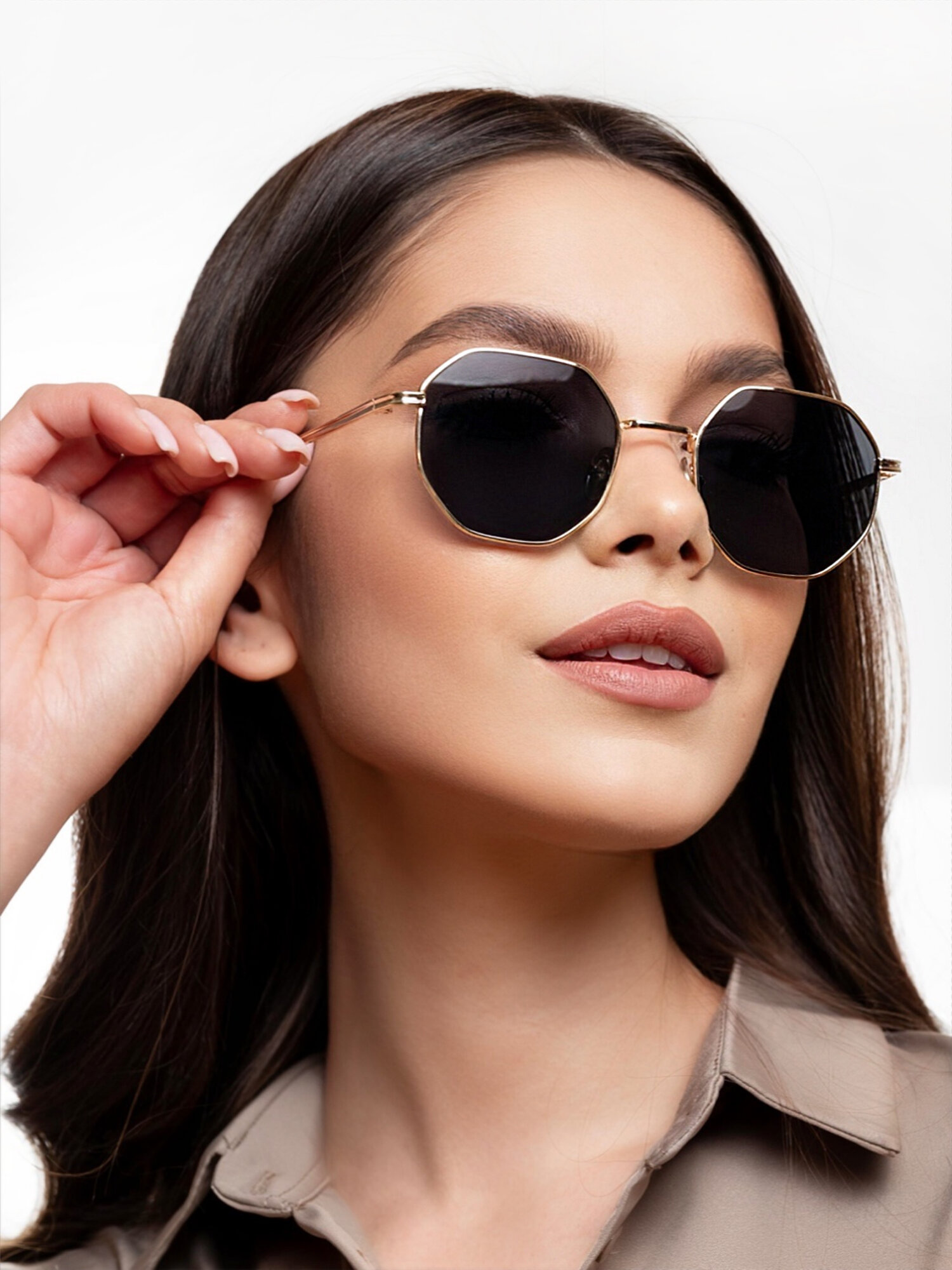 Солнцезащитные очки Zabologen, черный — фото 1