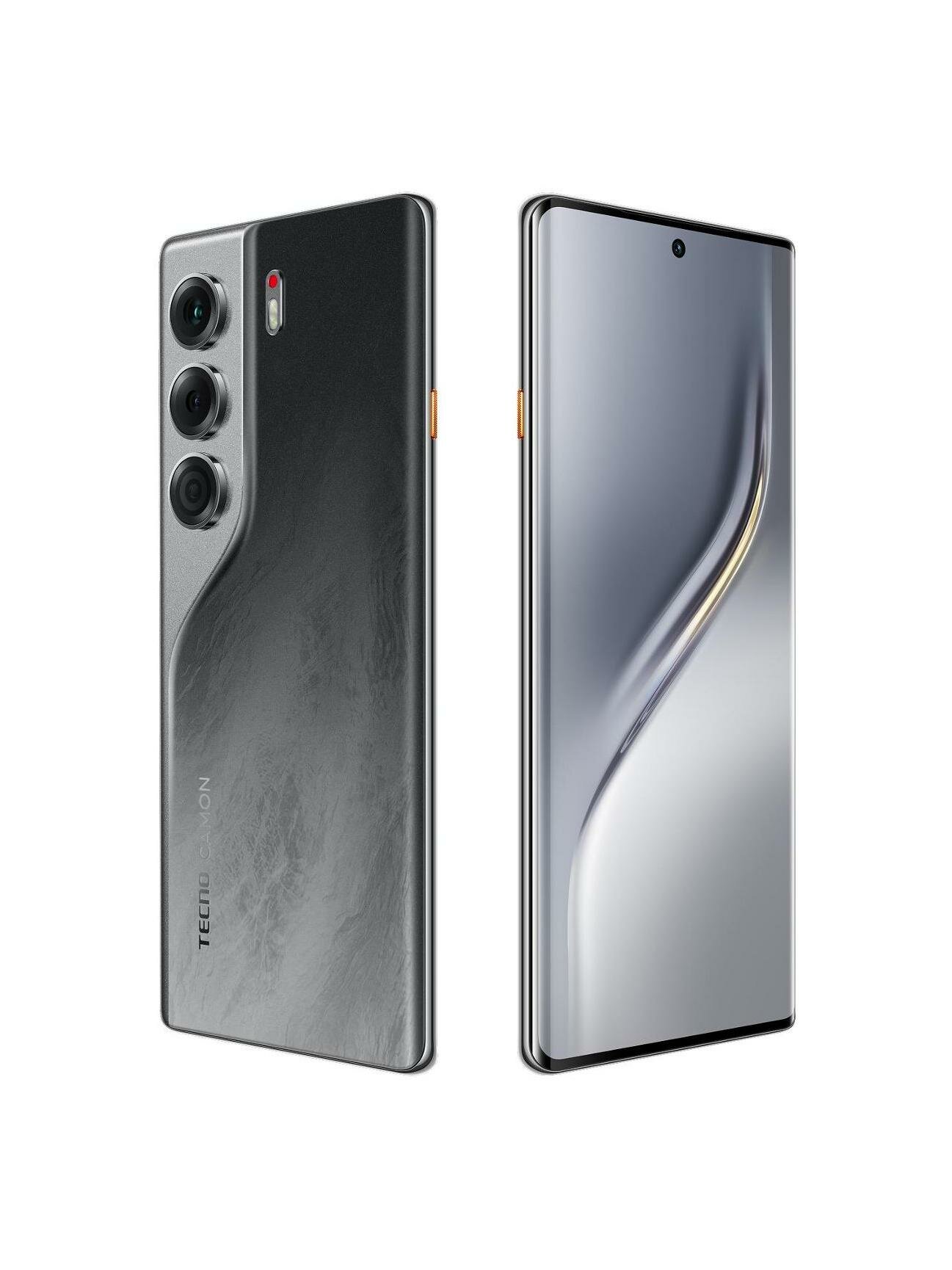 Смартфон Tecno Camon 40 Pro 5G 8/256GB Black — фото 1