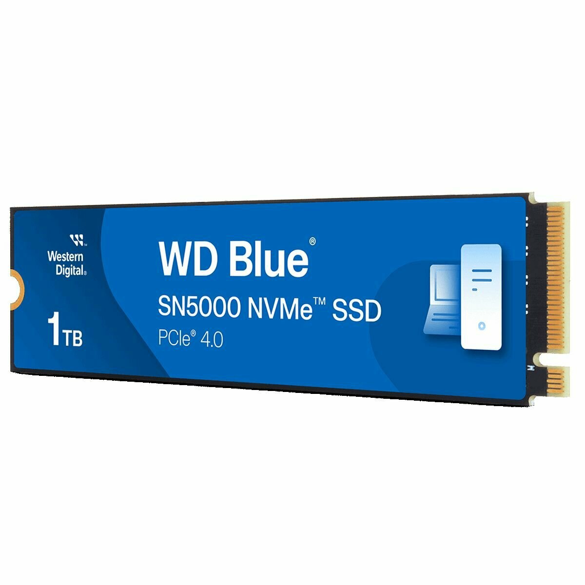 Накопитель SSD Western Digital SN5000, 1 ТБ, M.2 2280 (WDS100T4B0E)