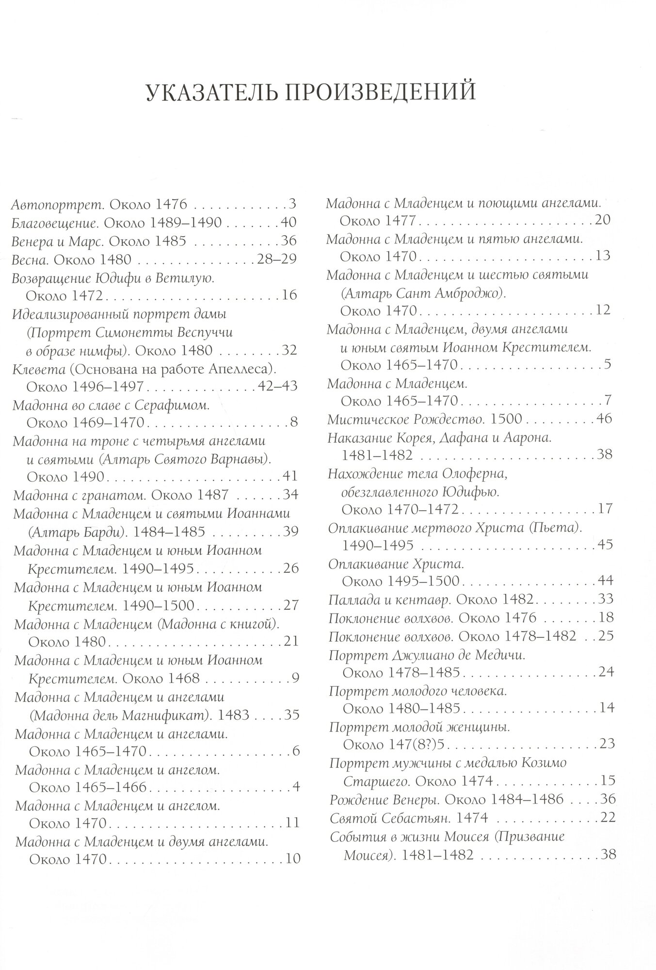 Боттичелли. Лучшие картины — фото 1