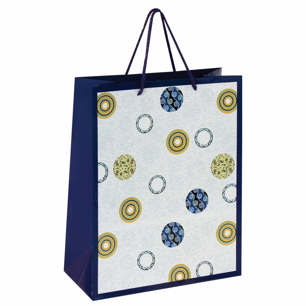 Пакет подарочный (1 штука) 26x13x32 см золотая сказка 