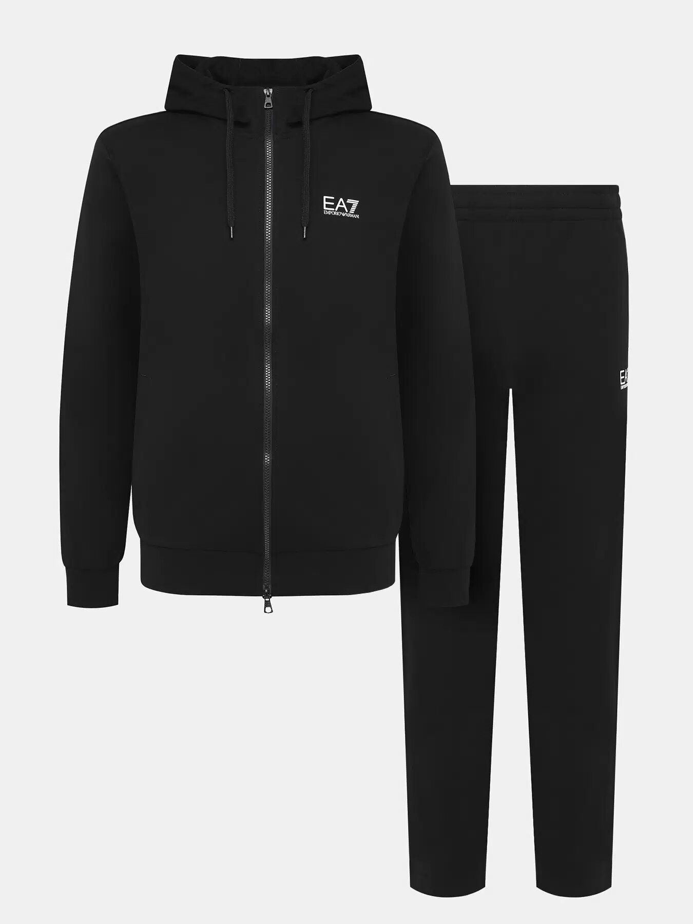 Костюм спортивный EA7 EMPORIO ARMANI, размер L, черный
