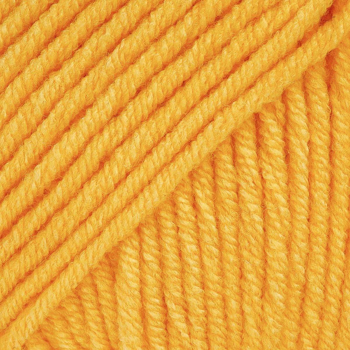 Пряжа для вязания Люблю Вязать 'Молочный хлопок' (Milk Cotton), 50г, 85м, 3 мотка (09 желтый) — фото 1