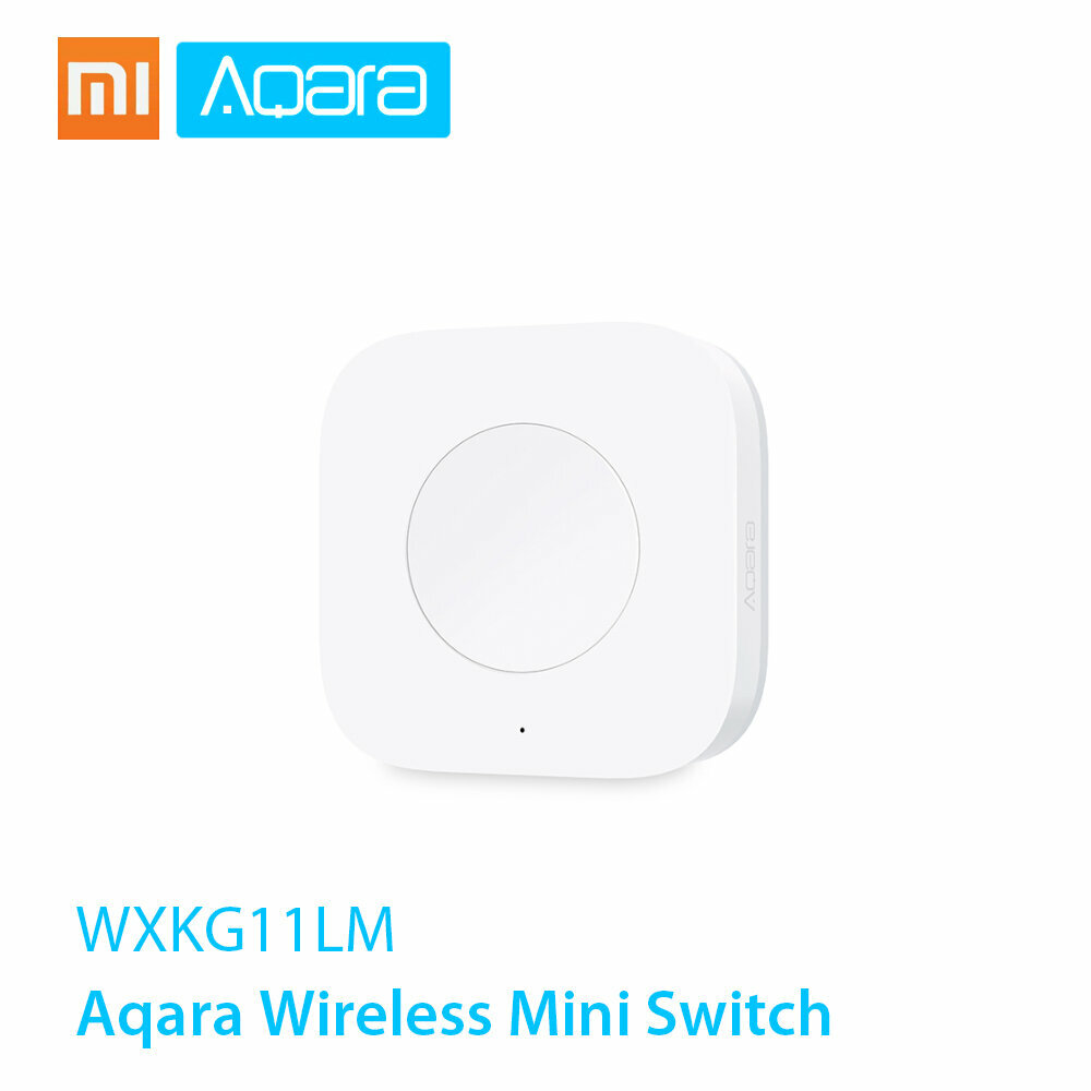 Беспроводной мини переключатель Xiaomi Aqara ZigBee System Remote Control Switch Используется с партнером Xiaomi Gateway Aqara Air Condictioner