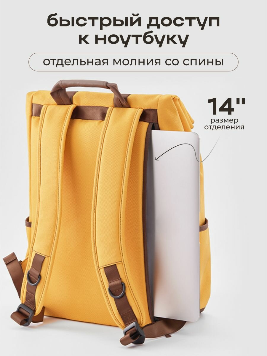 Рюкзаки-Кенгуру Xiaomi Рюкзак городской для ноутбука Xiaomi Ninetygo, синий