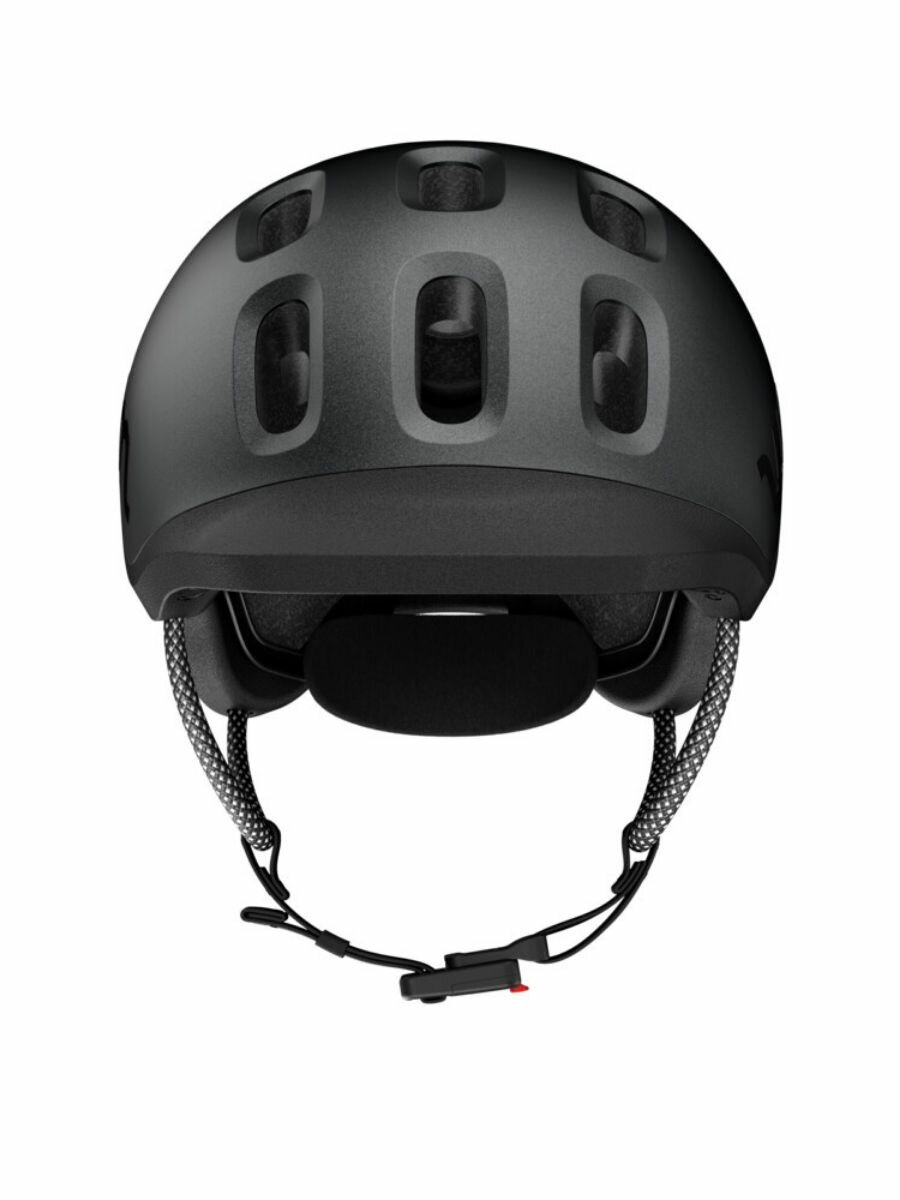 Детский шлем Woom READY Kids' Helmet charcoal metallic M — фото 1